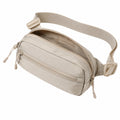 Sac banane 25 x 8 x 15 cm en textile synthétique beige à sangle réglable